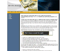 Tablet Screenshot of myffamailer.com